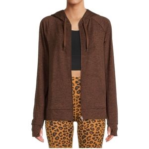 Athletic Works Women's Super Soft Zip Up Hoodie Jacket